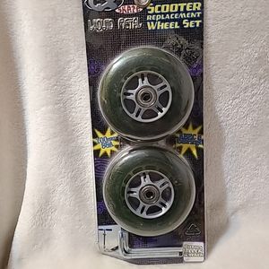 Green CX Skate Liquid Metal Scooter Replacement Wheel Set 100mm 88A Wheels 10388